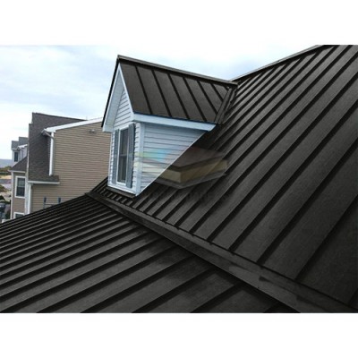 Кликфальц Grand Line 0,5 Rooftop Matte с пленкой RAL 9005 черный
