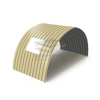 Арочное укрытие для конвейеров из профнастила С8ПГ-1200, 0,5, в полимерном покрытии