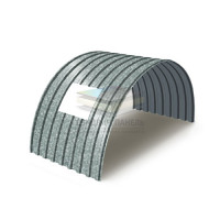 Арочное укрытие для конвейеров из профнастила МП20ПГ-1150, 0,5, оцинкованный