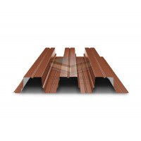 Профнастил Н114-600-0.8 RAL8004 Полиэстер