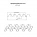 Профнастил Н75-750-0.75 RAL9002 Полиэстер