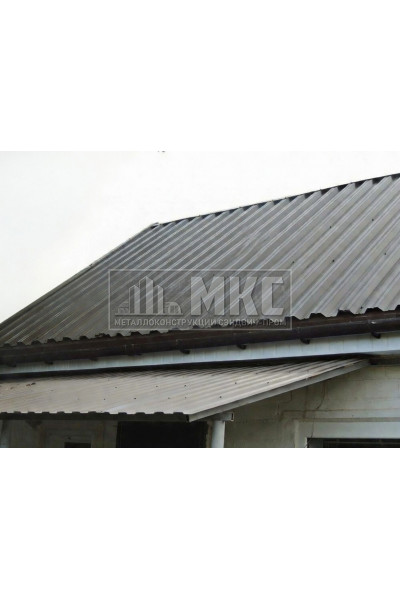 Профнастил НС44 0.45мм 1000 Полиэстер RAL7005