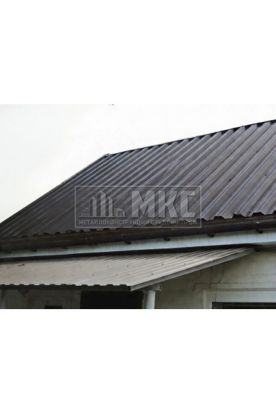 Профнастил НС44 0.45мм 1000 Полиэстер RAL7024