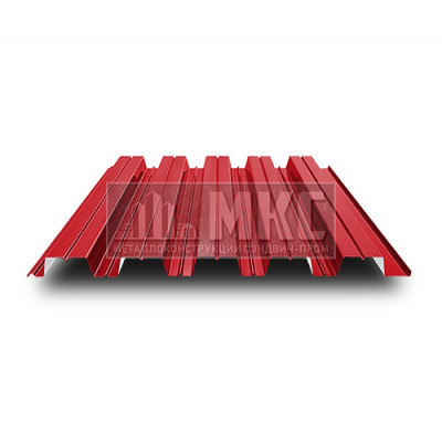 Профнастил НС44 0.45мм 1000 Полиэстер RAL3020