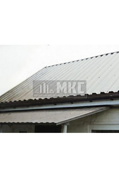 Профнастил НС44 0.5мм 1000 Полиэстер RAL7035