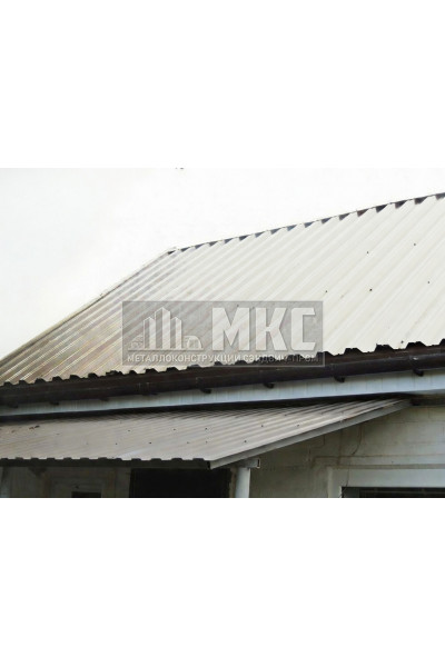 Профнастил НС44 0.45мм 1000 Полиэстер RAL9002