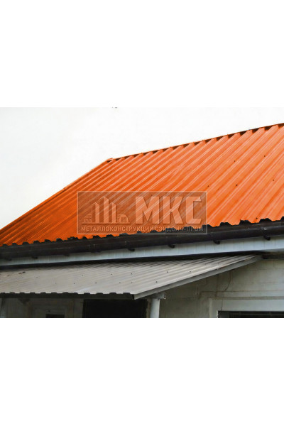 Профнастил НС44 0.7мм 1000 Полиэстер RAL2004