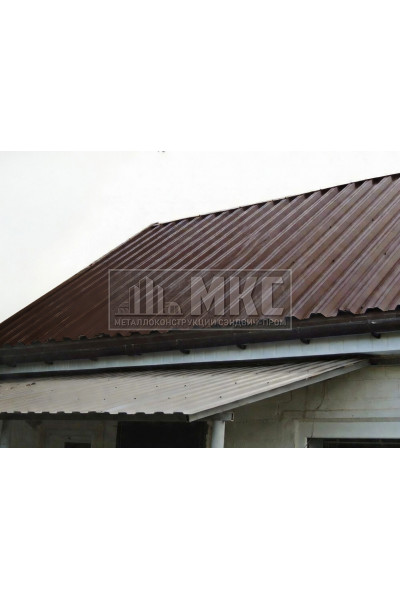 Профнастил НС44 0.5мм 1000 Viking RAL8017