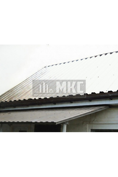 Профнастил НС44 0.9мм 1000 Полиэстер RAL9003