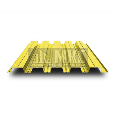 Профнастил НС44 0.45мм 1000 Полиэстер RAL1018