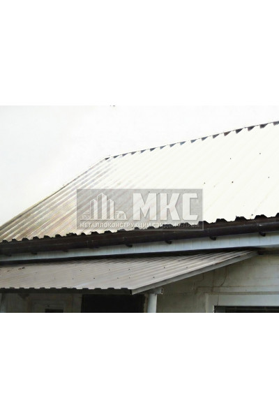 Профнастил НС44 0.45мм 1000 Полиэстер RAL9010