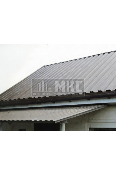 Профнастил НС44 0.45мм 1000 Полиэстер RAL7004