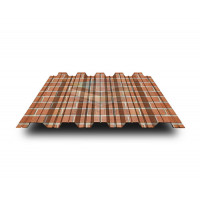 Профнастил НС35-1000-0.5 Кирпич ECOSTEEL