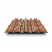 Профнастил НС35-1000-0.5 Кирпич ECOSTEEL