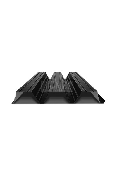 Профнастил Н126-978-0.7 RAL9005 Полиэстер