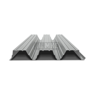 Профнастил Н126-978-0.8 RAL9006 Полиэстер