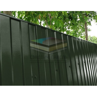 Профлист С8-1150-0.5 RAL6007 Viking E