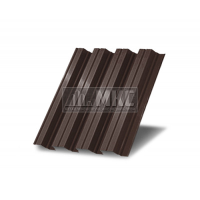 Профнастил Н75-0,7м окрашенный с нестандартной шириной, толщина 0,35