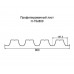 Профнастил Н75-0,8м окрашенный с нестандартной шириной, толщина 0,55