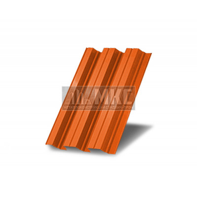 Профнастил Н75-0,5м окрашенный с нестандартной шириной, толщина 0,6