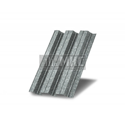 Профнастил Н75-0,5м оцинкованный с нестандартной шириной, толщина 0,55