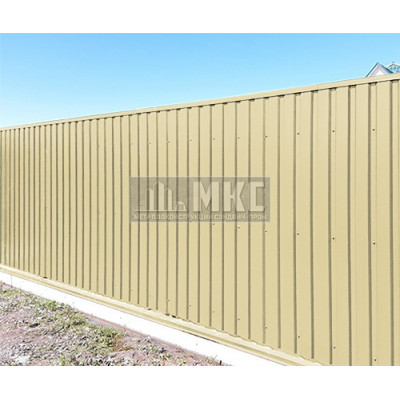 Профнастил С10-0,5м окрашенный с нестандартной шириной, толщина 0,6