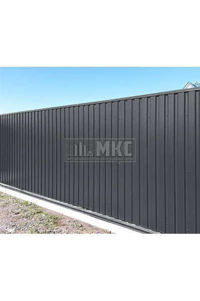 Профнастил С10-0,6м окрашенный с нестандартной шириной, толщина 0,5