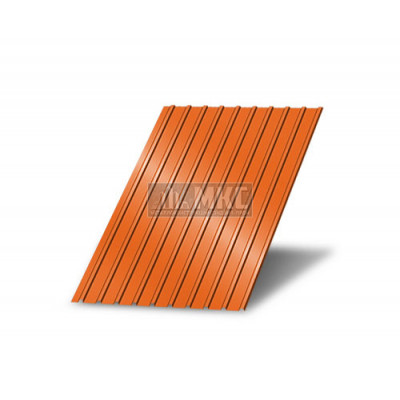 Профнастил С10-1м окрашенный с нестандартной шириной, толщина 0,45