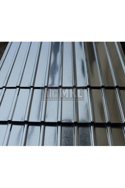 Профнастил С10-0,3м оцинкованный с нестандартной шириной, толщина 0,5