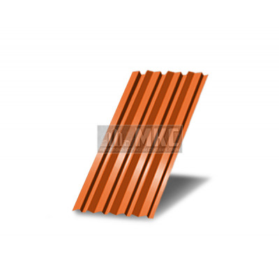 Профнастил С15-0,6м окрашенный с нестандартной шириной, толщина 0,6