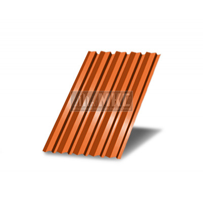 Профнастил С15-0,8м окрашенный с нестандартной шириной, толщина 0,6