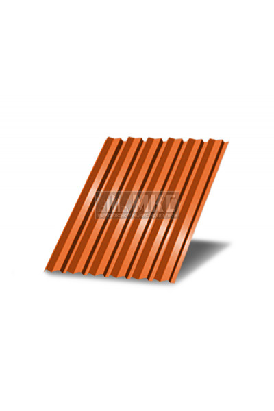 Профнастил С15-1м окрашенный с нестандартной шириной, толщина 0,6