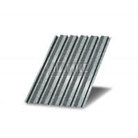 Профнастил С15-0,9м оцинкованный с нестандартной шириной, толщина 0,35