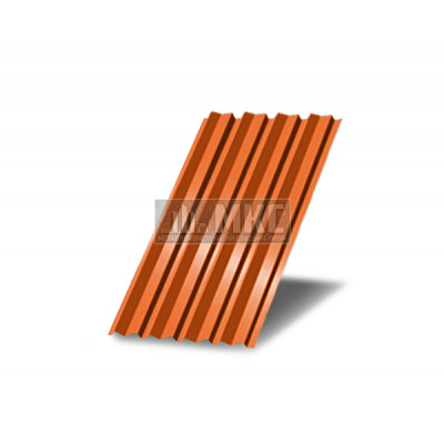 Профнастил С15-0,7м окрашенный с нестандартной шириной, толщина 0,6