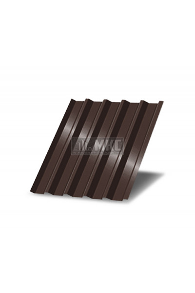 Профнастил С44-1м окрашенный с нестандартной шириной, толщина 0,35