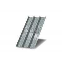 Профнастил С44-0,6м оцинкованный с нестандартной шириной, толщина 0,6