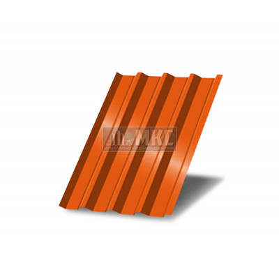 Профнастил С44-0,8м окрашенный с нестандартной шириной, толщина 0,6 Профнастил С44-0,8м окрашенный с нестандартной шириной, толщина 0,6