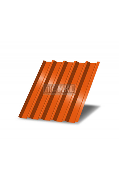 Профнастил С44-1м окрашенный с нестандартной шириной, толщина 0,6