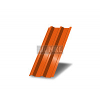 Профнастил С44-0,5м окрашенный с нестандартной шириной, толщина 0,6