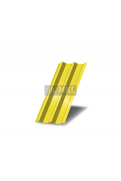 Профнастил С44-0,5м окрашенный с нестандартной шириной, толщина 0,65