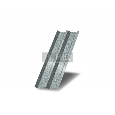 Профнастил С44-0,4м оцинкованный с нестандартной шириной, толщина 0,4