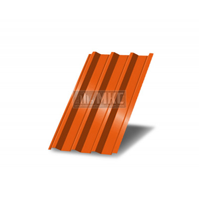 Профнастил С44-0,7м окрашенный с нестандартной шириной, толщина 0,6 Профнастил С44-0,7м окрашенный с нестандартной шириной, толщина 0,6