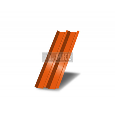 Профнастил С44-0,4м окрашенный с нестандартной шириной, толщина 0,6 Профнастил С44-0,4м окрашенный с нестандартной шириной, толщина 0,6