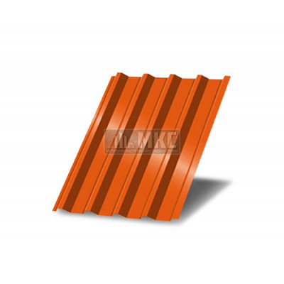 Профнастил С44-0,9м окрашенный с нестандартной шириной, толщина 0,6 Профнастил С44-0,9м окрашенный с нестандартной шириной, толщина 0,6