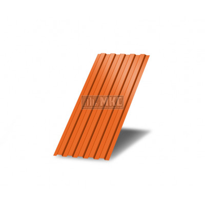 Профнастил С8-0,6м окрашенный с нестандартной шириной, толщина 0,45