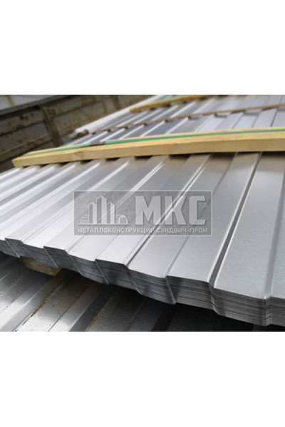 Профнастил С8-0,4м оцинкованный с нестандартной шириной, толщина 0,35