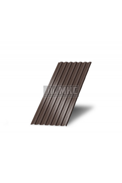 Профнастил СС10-0,7м окрашенный с нестандартной шириной, толщина 0,35