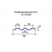 Профнастил СС10-0,3м оцинкованный с нестандартной шириной, толщина 0,5