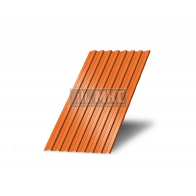 Профнастил СС10-0,8м окрашенный с нестандартной шириной, толщина 0,6