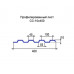 Профнастил СС10-0,4м оцинкованный с нестандартной шириной, толщина 0,35
